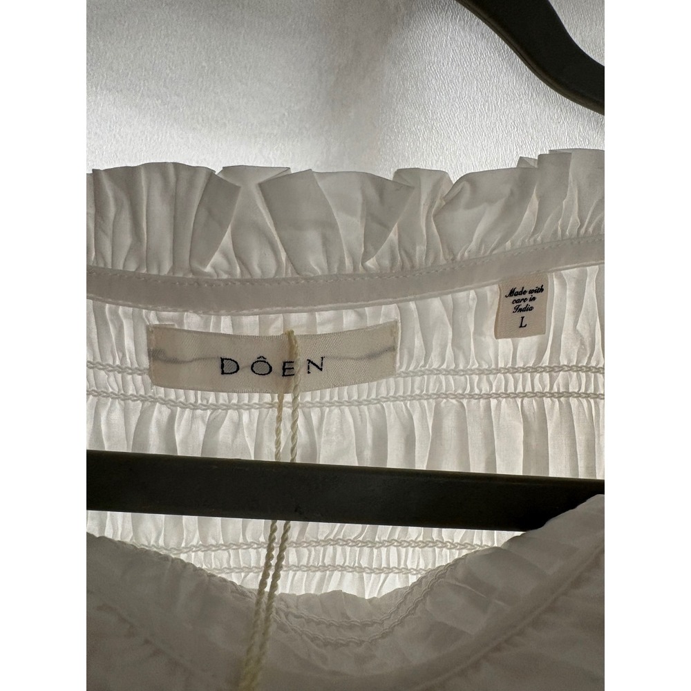 DOEN NEW Rizzo Dress In Salt‎ Size Large - Picture 5 of 10
